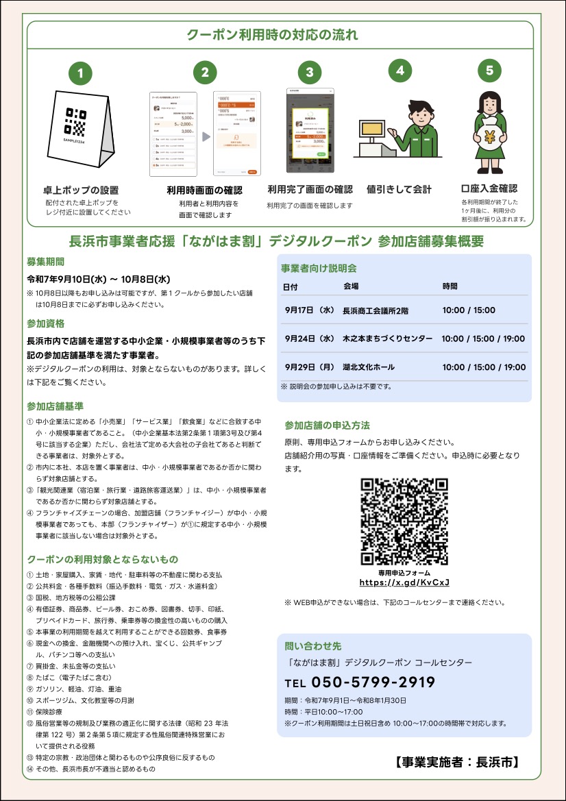 ながはま割チラシ(裏)
